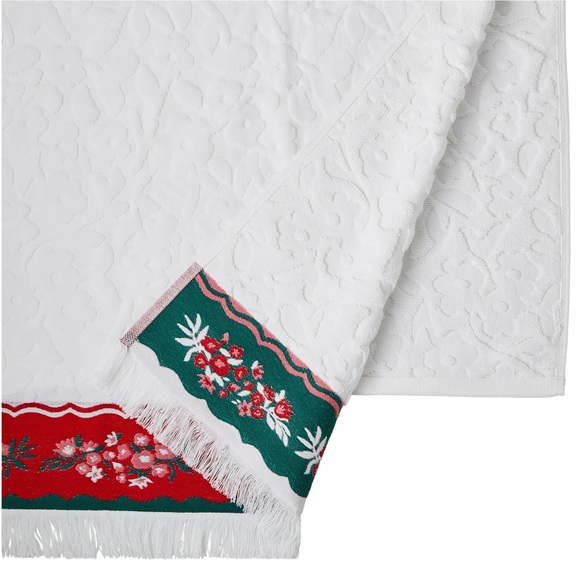 The Pioneer Woman Ditsy Dot 4-Piece Bath & Hand Towel Set NEW - Picture 3 of 9